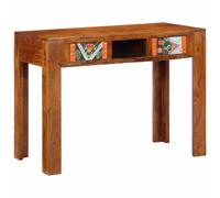vidaXL Scrivania con cassetto Marrone 100 x 50 x 75 cm