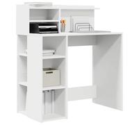 vidaXL Scrivania con Lo scaffale Legno ingegnerizzato per Home Office Computer