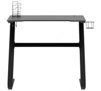 VidaXL Scrivania da Gaming con Gambe a Z 90x60x75 cm Nera
