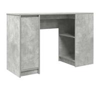 vidaXL Scrivania Grigio Cemento 120x42x76 cm in Legno Multistrato