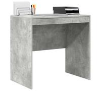 vidaXL Scrivania in calcestruzzo grigio 80x50x76 cm truciolare, moderna, compatta