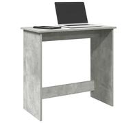 vidaXL Scrivania Grigio Cemento 80x40x75 cm in Legno Multistrato
