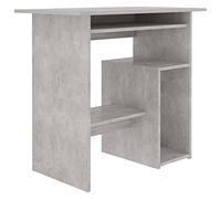 vidaXL Scrivania Grigio Cemento 80x45x74 cm in Truciolato