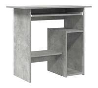 vidaXL Scrivania Grigio Cemento 80x45x74 cm in Truciolato