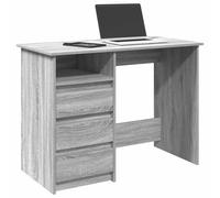vidaXL Scrivania Grigio Sonoma 102x50x75 cm in Legno Multistrato