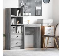 vidaXL Scrivania Grigio Sonoma 60 x 40 x 76 cm, Scrivania compatta, Stile Moderno, Spazio ergonomico, Tavolo per Scrivere, Mobile Resistente per stanze Piccole