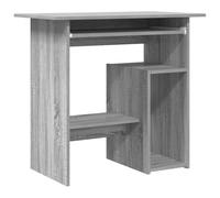 vidaXL Scrivania Grigio Sonoma 80x45x74 cm in Legno Multistrato
