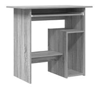 vidaXL Scrivania Grigio Sonoma 80x45x74 cm in Legno Multistrato
