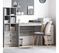 vidaXL Scrivania Grigio Sonoma 90 x 50 x 76 cm – Moderna, Compatta, Funzionale per bambini