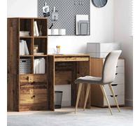 vidaXL Scrivania Legno Vecchio 60 x 50 x 76 cm, Soggiorno, Scrivania Moderna per casa, Compatta, Resistente, Scrittura Minimalista, Funzionale per Bambini