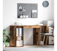 vidaXL Scrivania Marrone Legno Vecchio Legno Massello di Recupero Standard