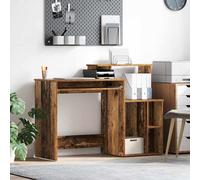 vidaXL Scrivania Legno vecchio Legno ingegnerizzato