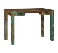 vidaXL Scrivania Marrone 112 x 55 x 76 cm Legno massello di recupero