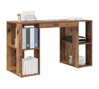 vidaXL Scrivania Legno vecchio 130 x 50.5 x 75 cm Legno multistrato