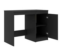 vidaXL Scrivania Mobile Porta PC Scrittoio Tavolo Lavoro per Computer Arredi Interni Casa Studio Ufficio Grigio 100x50x76 cm in Truciolato