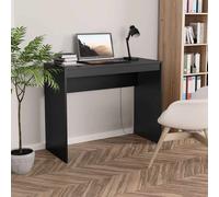 vidaXL Scrivania Nera 90x40x72 cm in Legno Multistrato