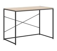 VIDAXL - Scrivania Per Computer Nero E Rovere 110x60x70 Cm In Truciolato
