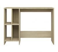 VidaXL Scrivania per notebook in truciolare 102,5x35x75 cm Quercia