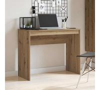 vidaXL Scrivania Rovere Artigianale in legno multistrato 90x40x72 cm