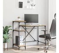 vidaXL Scrivania Rovere artigianale Legno ingegnerizzato