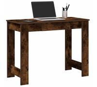 vidaXL Scrivania Rovere Fumo 100x45x75 cm in Legno Multistrato