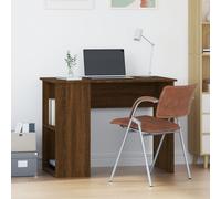 vidaXL Scrivania Rovere Marrone 100x55x75 cm in Legno Multistrato