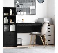vidaXL Scrivania Rovere Nero 100 x 40 x 76 cm
