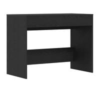 vidaXL Scrivania Rovere Nero 101x50x76,5 cm in Legno Multistrato, scrivania da Ufficio, scrivania da Studio, scrivania da Lavoro, scrivania