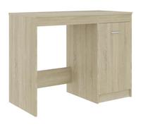 VIDAXL - Scrivania Rovere Sonoma 100x50x76 cm in Legno Multistrato