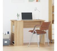 vidaXL Scrivania Rovere Sonoma 100x55x75 cm in Legno Multistrato