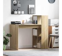 vidaXL Scrivania rovere sonoma 108 x 55 x 103.5 cm Legno multistrato
