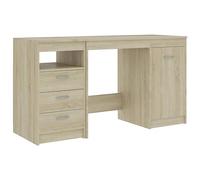 vidaXL Scrivania Rovere Sonoma 140x50x76 cm in Truciolato