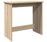 vidaXL Scrivania Rovere Sonoma 80x40x75 cm in Legno Multistrato