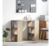 vidaXL Scrivania rovere sonoma 90 x 50 x 75 cm Legno multistrato