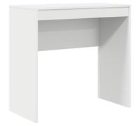 vidaXL Scrivania Scrittura Bianca MDF 80 x 40 x 76 cm Semplice