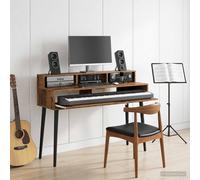 vidaXL Scrivania studio Legno antico 152 x 42,5 x 36 cm