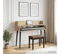 vidaXL Scrivania studio Rovere Sonoma 152 x 40 x 19,5 cm