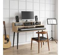 vidaXL Scrivania studio Rovere Sonoma 152 x 42,5 x 36 cm