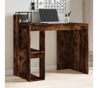 vidaXL Scrivania Ufficio Rovere Fumo 103,5x56,5x94cm Legno Multistrato