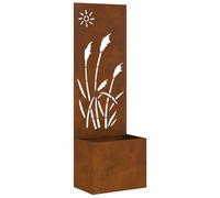 vidaXL Scultura da Esterno per Giardino, Arte da Parete Decorativa, Pezzo in Metallo Appeso per Terrazza