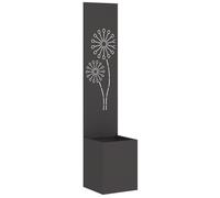 vidaXL Scultura da Giardino in Metallo per Decorare Il Muro Esterno di - Un Elemento sospeso per Il Patio