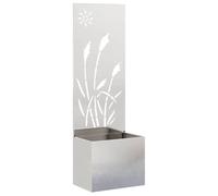 vidaXL Scultura da Parete per Esterni - Arte da Giardino in Metallo da Appendere per Il Patio