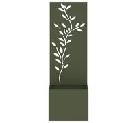 vidaXL Scultura da Parete per Esterni per abbellire Il Giardino, Pezzo Metallico da Appendere per Il Patio
