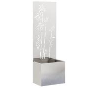 vidaXL Scultura da Parete per Esterno - Decoro per Il Giardino, Pezzo in Metallo da Appendere per terrazzo e Patio.