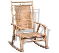 Vidaxl - Sedia a dondolo in bamboo