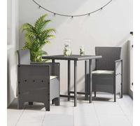 vidaXL Sedia da Giardino 2 pcs Grigio chiaro 53 x 49 x 85 cm PP