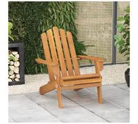 VIDAXL - Sedia da Giardino Adirondack in Legno Massello di Acacia