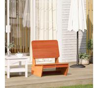 SEDIA DA GIARDINO VIDAXL Marrone Cera 60x64x70,5cm Legno Massello Pino - 859309