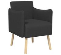 vidaXL Sedia d'accento Grigio Scuro Bouclé