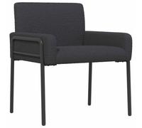 vidaXL Sedia d'accento Grigio Scuro Bouclé